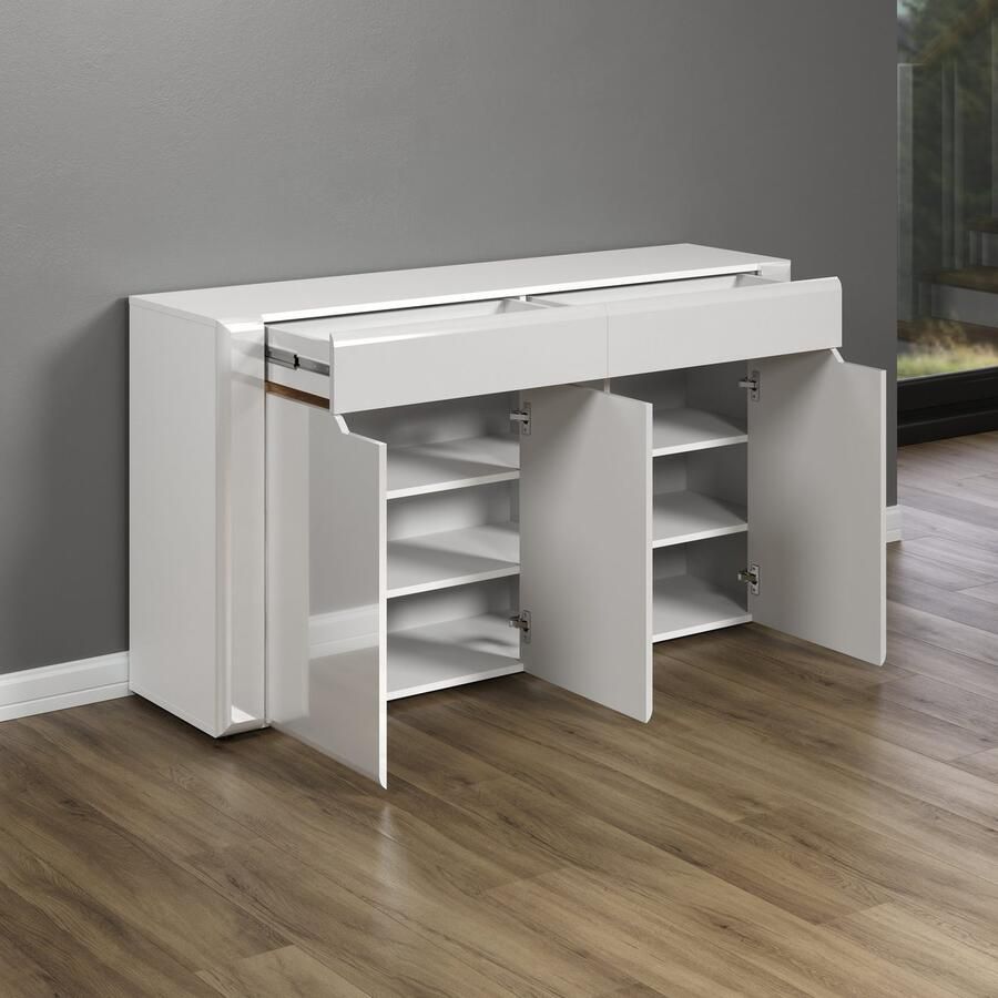 INOSIGN Dressoir Graz Afm. gemonteerd (B D H in cm): 150x39x84 hoogglansfront (1 stuk) - Foto 4