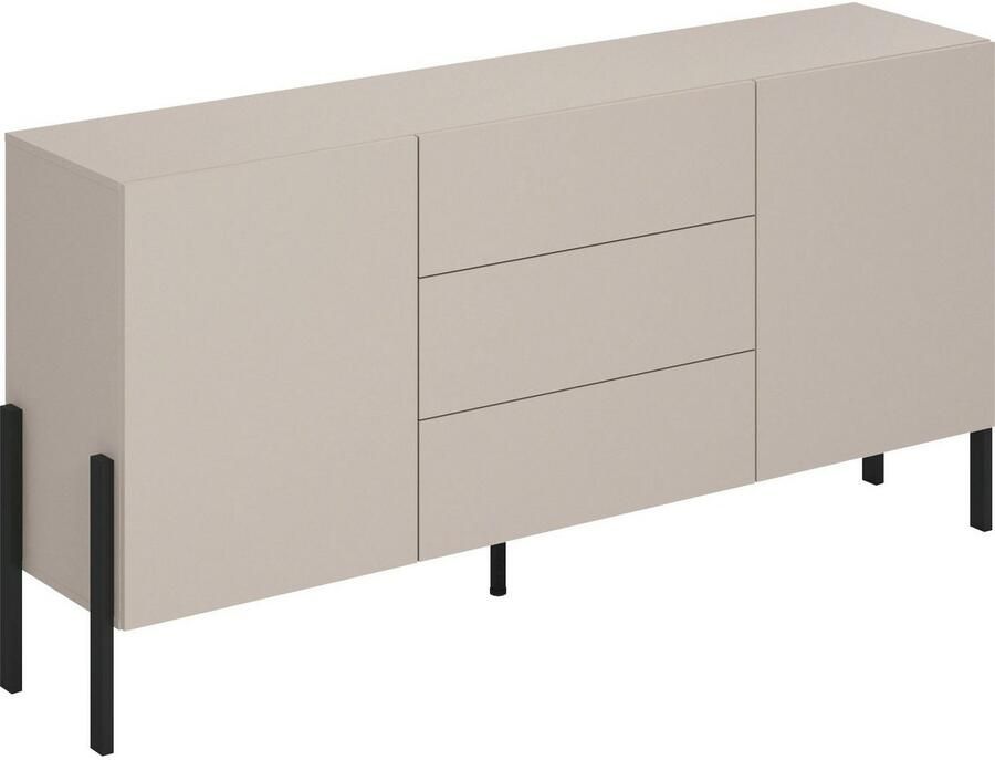 INOSIGN Dressoir Jukon breedte 150 of 180 cm moderne grepless commode - Foto 3