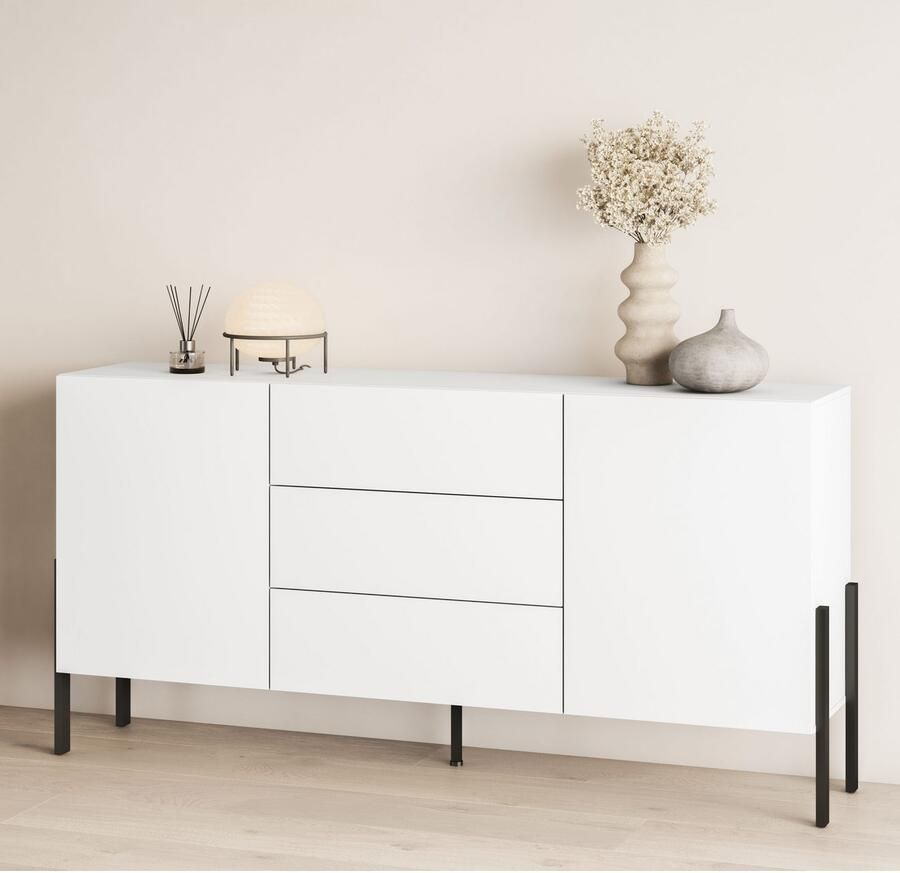 INOSIGN Dressoir Jukon breedte 150 of 180 cm moderne grepless commode - Foto 2