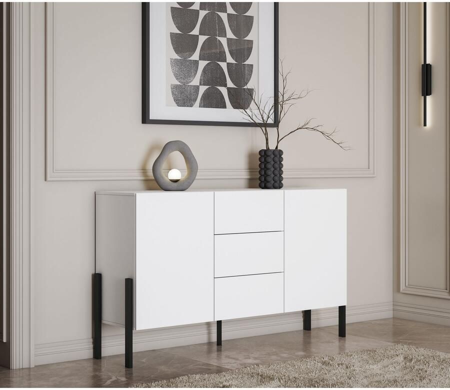 INOSIGN Dressoir Jukon breedte 150 of 180 cm moderne grepless commode - Foto 3