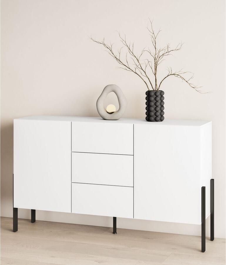 INOSIGN Dressoir Jukon breedte 150 of 180 cm moderne grepless commode - Foto 4