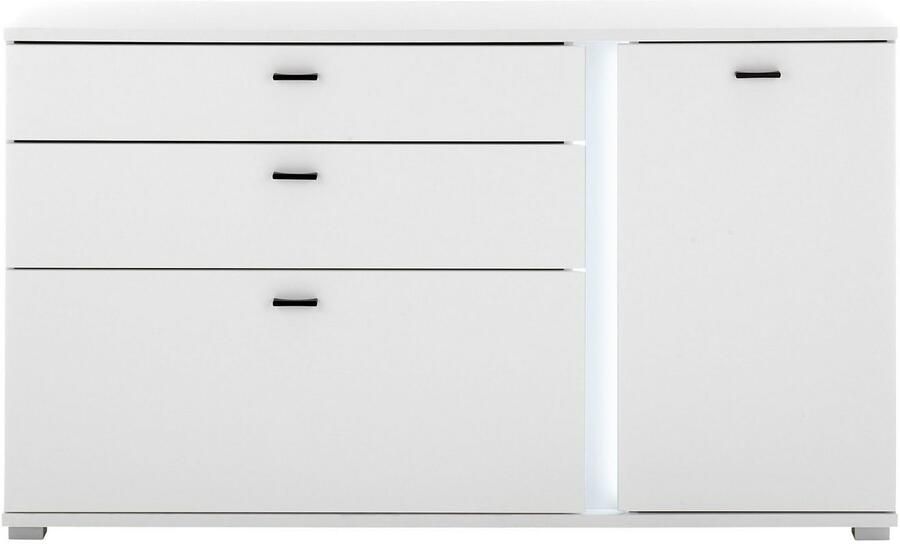 INOSIGN Dressoir Long Island in moderne trendkleur inclusief verticale verlichting breedte 150 cm (1 stuk) - Foto 5