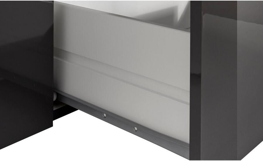 INOSIGN Dressoir Magic commode kast dressoir met 2 deuren en 3 lades hoogglans gelakt (b d h) 180x40x80 cm - Foto 7