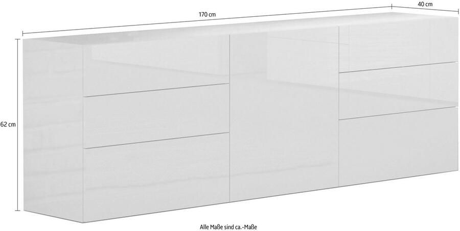 INOSIGN Dressoir Metis Breedte 170 cm