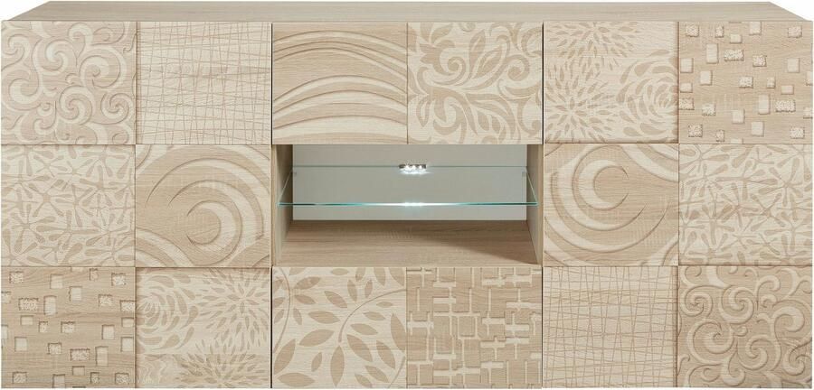 INOSIGN Dressoir Miro Breedte 181 cm met decoratieve zeefdruk - Foto 11