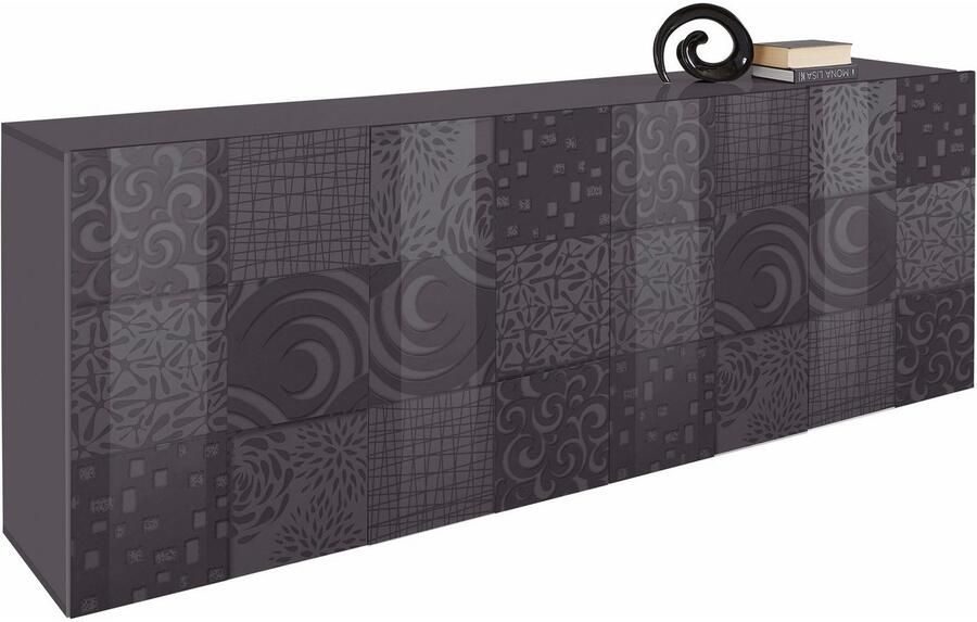 INOSIGN Dressoir Miro Breedte 241 cm met decoratieve zeefdruk - Foto 6