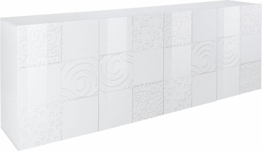 INOSIGN Dressoir Miro Breedte 241 cm met decoratieve zeefdruk - Foto 7