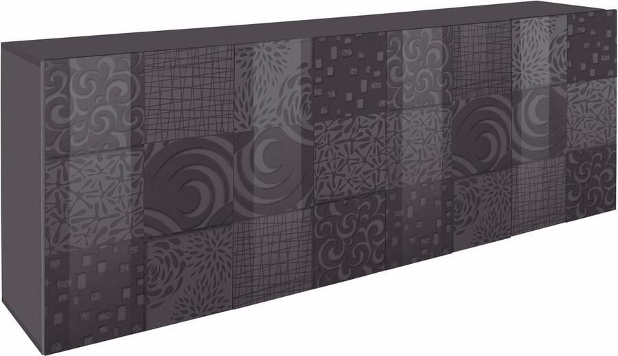 INOSIGN Dressoir Miro Breedte 241 cm met decoratieve zeefdruk - Foto 7