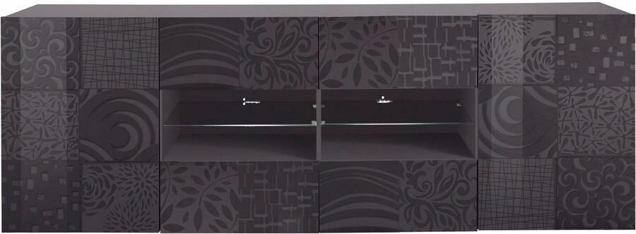 INOSIGN Dressoir Miro Breedte 241 cm met decoratieve zeefdruk - Foto 10