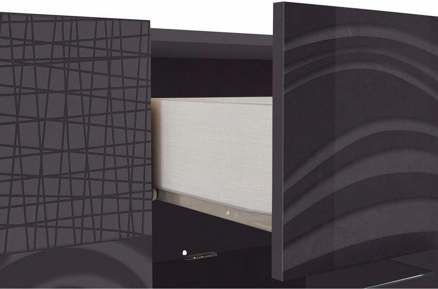INOSIGN Dressoir Miro Breedte 241 cm met decoratieve zeefdruk - Foto 4