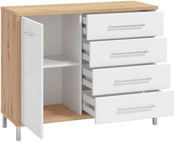 INOSIGN Dressoir Mondego Kommode mit 1 Tür und 4 Schubkästen - Foto 5
