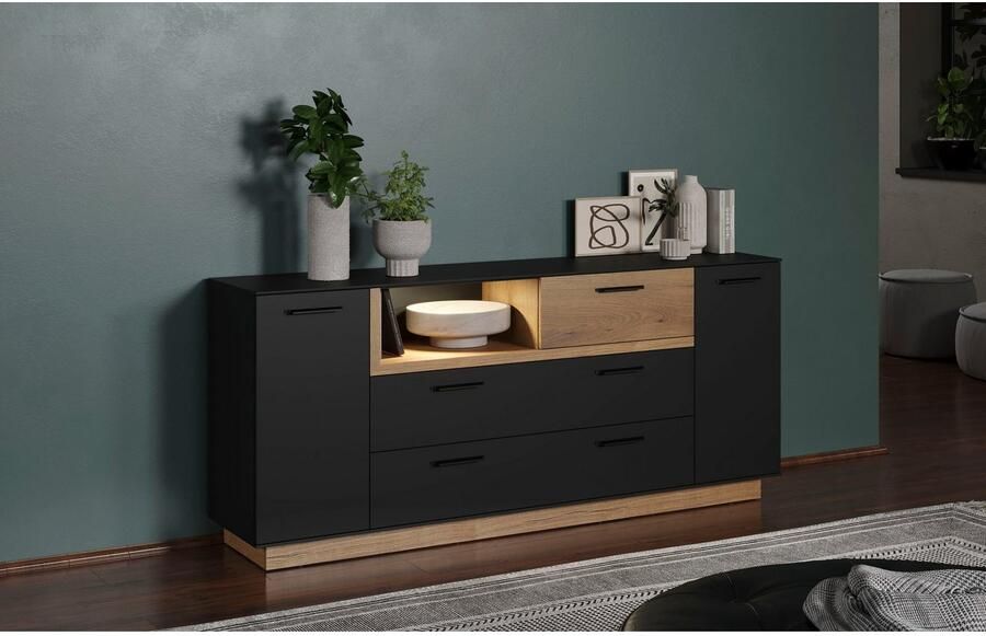 INOSIGN Dressoir Premont Commode breedte 187 cm met veel opbergruimte (1 stuk) - Foto 6