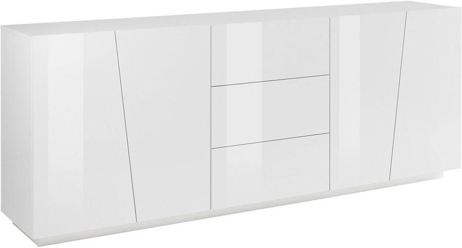 Webfurniture Dressoir Wit 220x43x86 cm - Foto 10