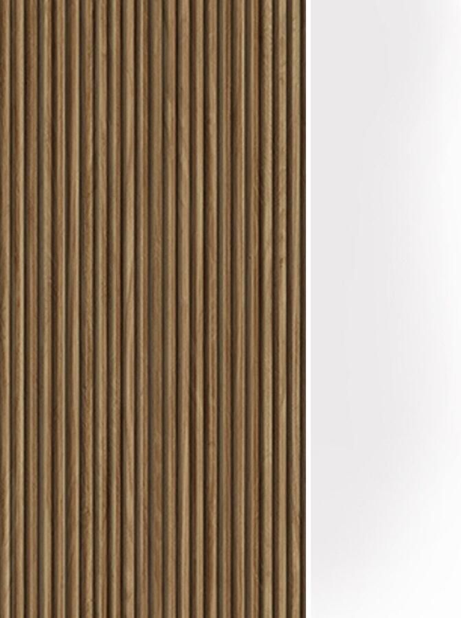 INOSIGN Dressoir Vega Sideboard Ladekast 200 cm met 4 deuren fronten met groeven-look - Foto 8