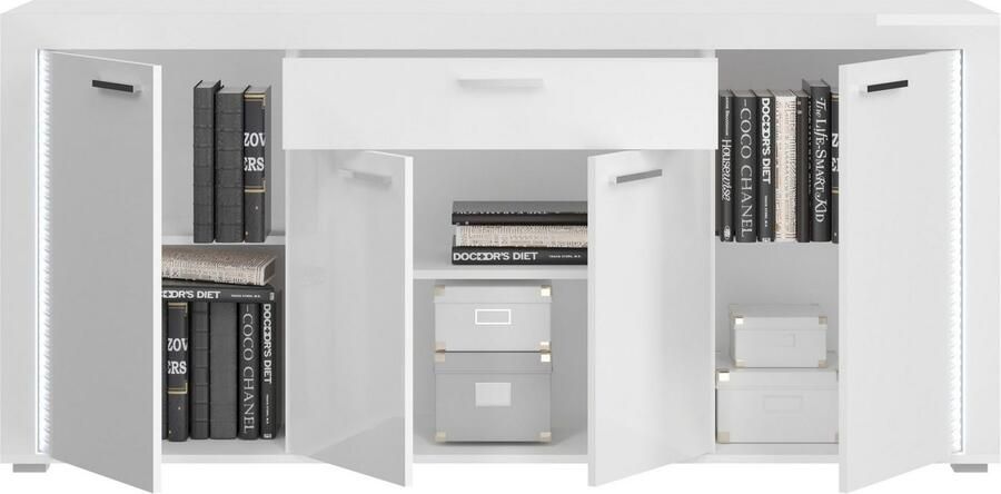 INOSIGN Dressoir Viborg Breedte 182 cm inclusief verticale frontverlichting - Foto 6