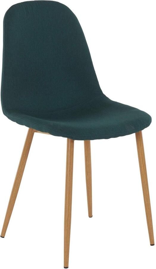 INOSIGN Eethoek MILLER Glazen tafel met 4 stoelen (weefstof) (set 5-delig) - Foto 5