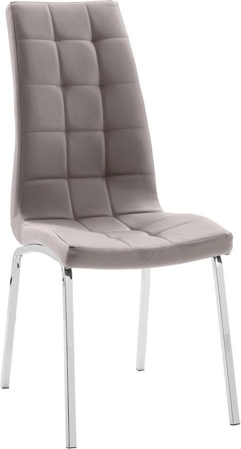INOSIGN Eethoek Perez paars met 4 stoelen tafel uittrekbaar breedte 160-200 cm (set 5-delig) - Foto 3