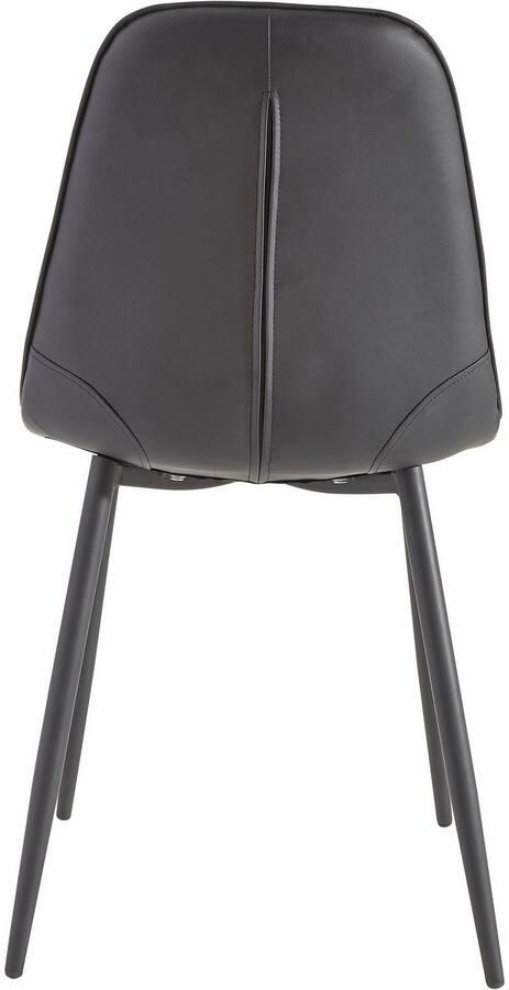 INOSIGN Eethoek Sabine + Luna Eettafel breedte 120 cm en 4 eetkamerstoelen overtrekstof in imitatieleer (set 5-delig) - Foto 10