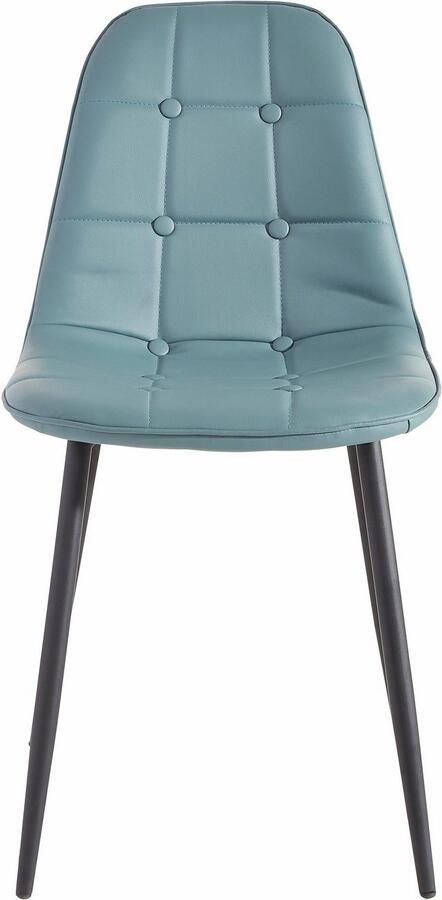 INOSIGN Eethoek Sabine + Luna Eettafel breedte 120 cm en 4 eetkamerstoelen overtrekstof in imitatieleer (set 5-delig) - Foto 11