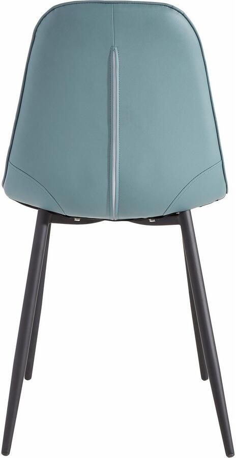 INOSIGN Eethoek Sabine + Luna Eettafel breedte 120 cm en 4 eetkamerstoelen overtrekstof in imitatieleer (set 5-delig) - Foto 10