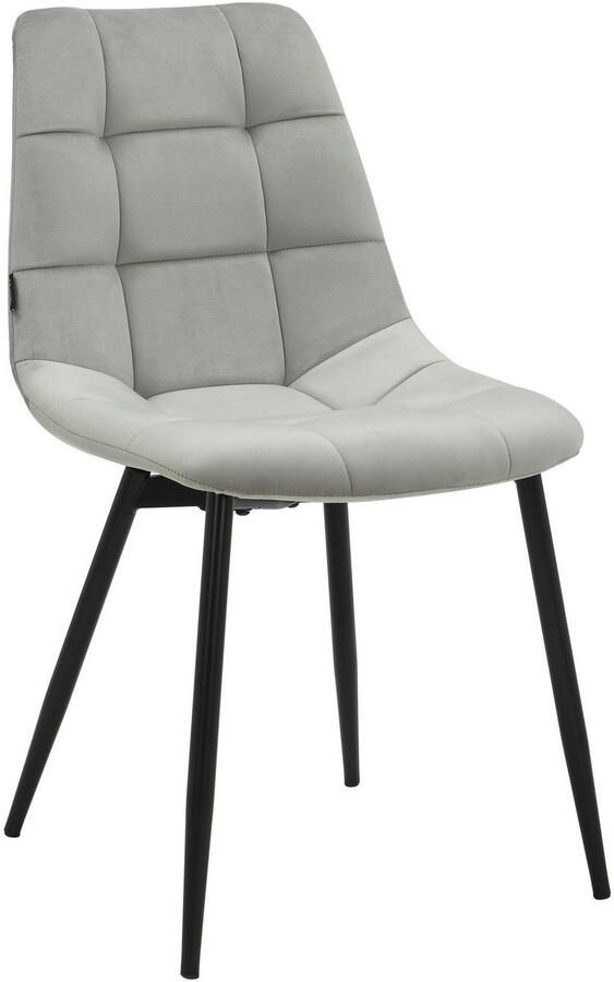 INOSIGN Eetkamerstoel Arhus TOPSELLER! Keukenstoel met zachte fluwelen bekleding onderhoudsvriendelijk materiaal (set) - Foto 7