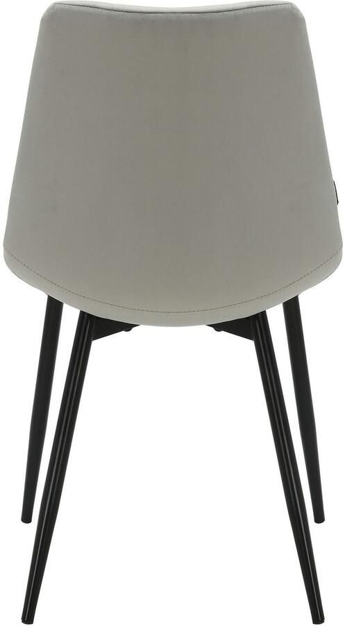 INOSIGN Eetkamerstoel Arhus TOPSELLER! Keukenstoel met zachte fluwelen bekleding onderhoudsvriendelijk materiaal (set) - Foto 9