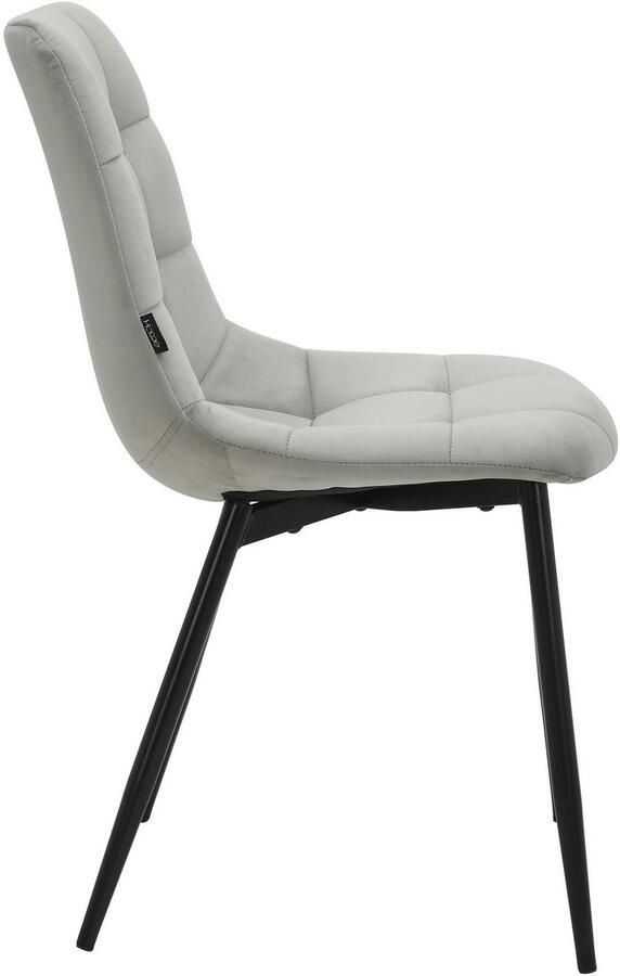 INOSIGN Eetkamerstoel Arhus TOPSELLER! Keukenstoel met zachte fluwelen bekleding onderhoudsvriendelijk materiaal (set) - Foto 6