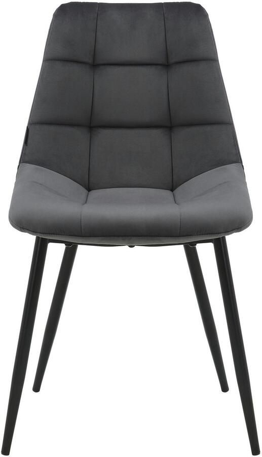 INOSIGN Eetkamerstoel Arhus TOPSELLER! Keukenstoel met zachte fluwelen bekleding onderhoudsvriendelijk materiaal (set) - Foto 9