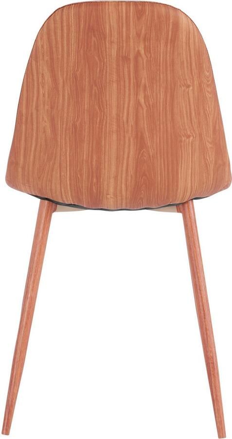 INOSIGN Eetkamerstoel Blackburn van imitatieleer en metalen poten in 2 kleurvarianten zithoogte 49 cm - Foto 11