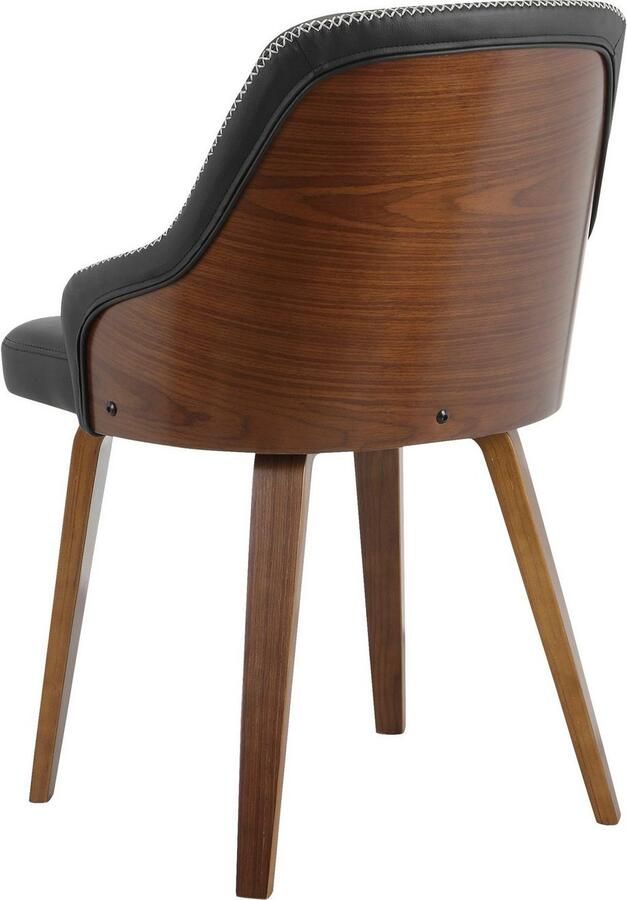 INOSIGN Eetkamerstoel Bojan gemakkelijk te onderhouden imitatieleer beklede zitting en rugleuning zithoogte 47 cm (2 stuks) - Foto 5