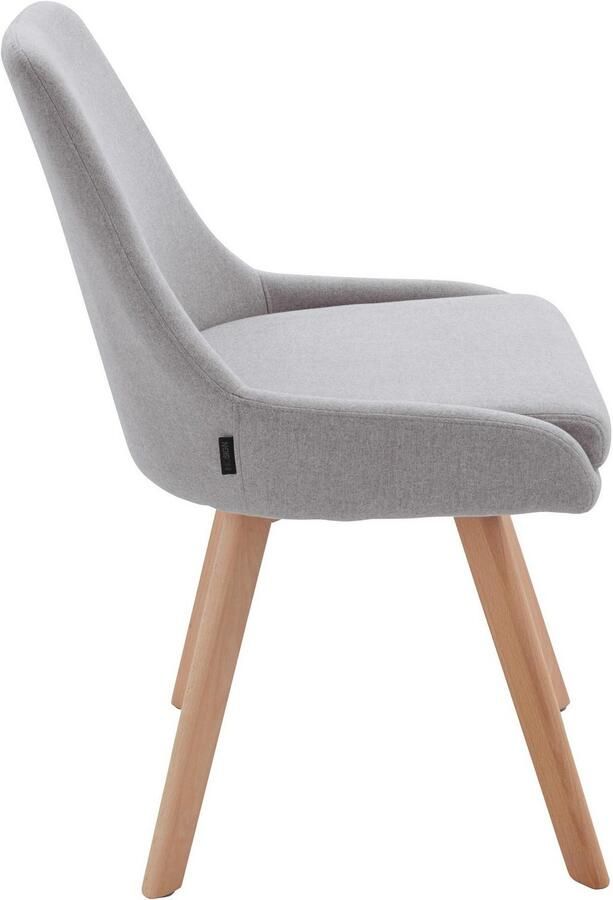 INOSIGN Eetkamerstoel Dilla TOPSELLER! in sets van 1 en 2 bekleding van geweven stof zithoogte 48 cm keukenstoel - Foto 8