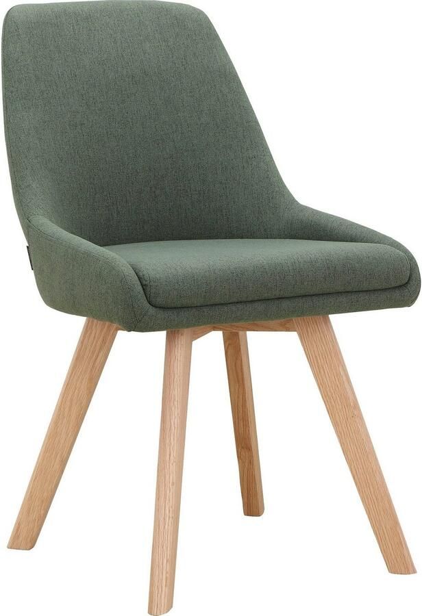 INOSIGN Eetkamerstoel Dilla TOPSELLER! in sets van 1 en 2 bekleding van geweven stof zithoogte 48 cm keukenstoel - Foto 4