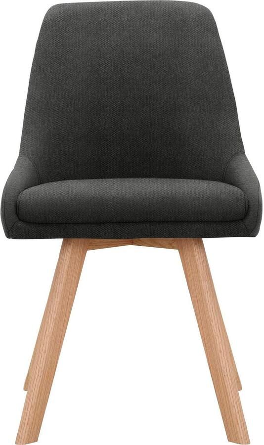 INOSIGN Eetkamerstoel Dilla TOPSELLER! in sets van 1 en 2 bekleding van geweven stof zithoogte 48 cm keukenstoel - Foto 6