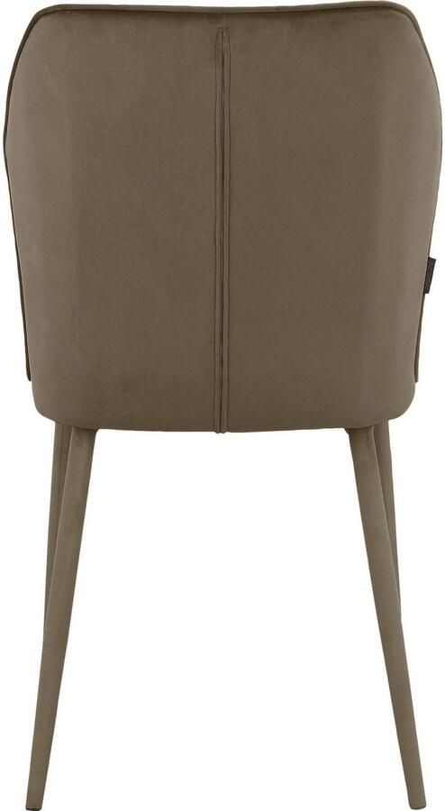 INOSIGN Eetkamerstoel Koa van veloursstof met zacht verdikte zitting en rugleuning zithoogte 49 cm (2 stuks) - Foto 8