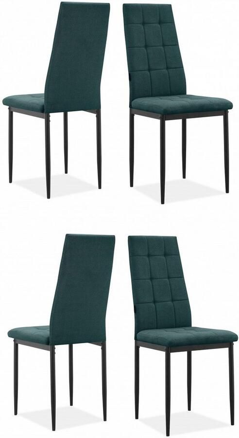 INOSIGN Eetkamerstoel Moana Met quilten (set 4 stuks) - Foto 2