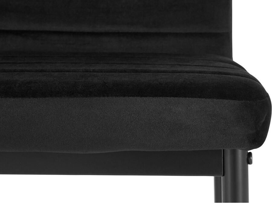 INOSIGN Eetkamerstoel (set van 2 of 4) met veloursovertrek rugleuning met handgreep (set) - Foto 4