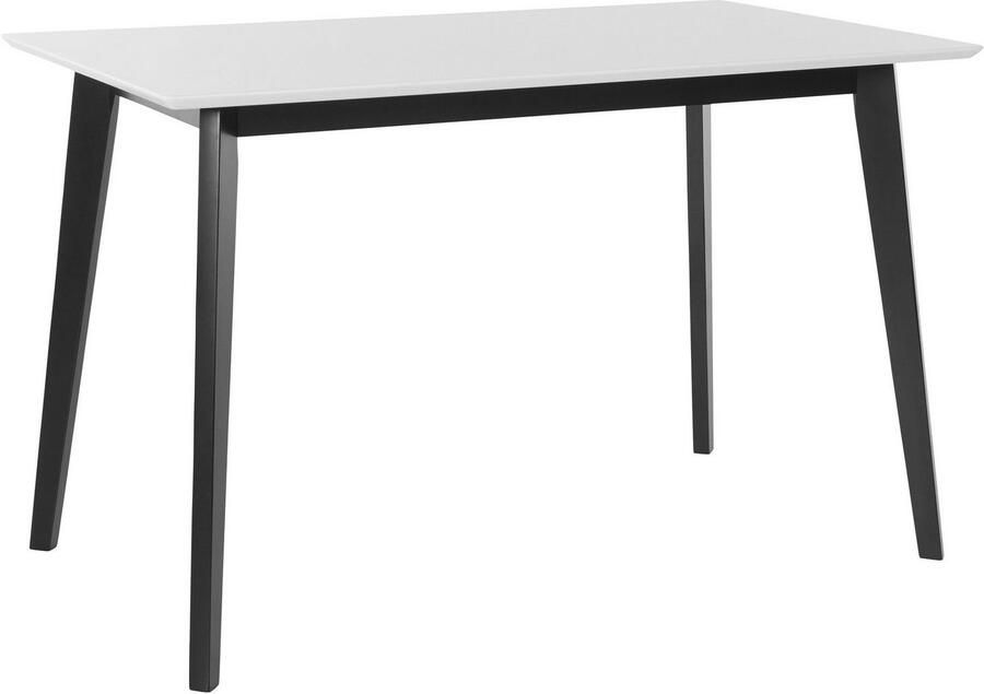 INOSIGN Eettafel Cody met poten van massief hout hoekig mdf-tafelblad in 2 kleurvarianten - Foto 4