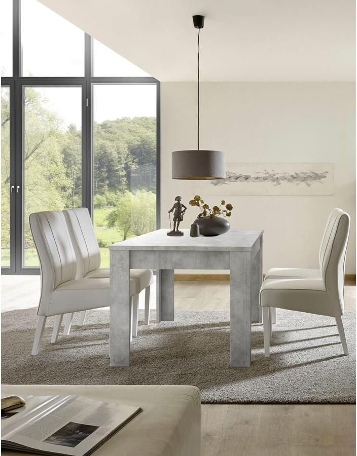 INOSIGN Eettafel Dama 180 x 90 cm keukentafel eettafel rechthoekig tafelblad dikte 22 mm verschillende kleuren - Foto 2