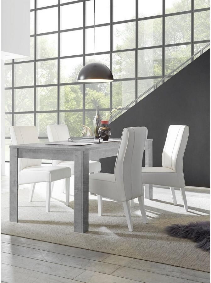 INOSIGN Eettafel Dama 180 x 90 cm keukentafel eettafel rechthoekig tafelblad dikte 22 mm verschillende kleuren - Foto 3