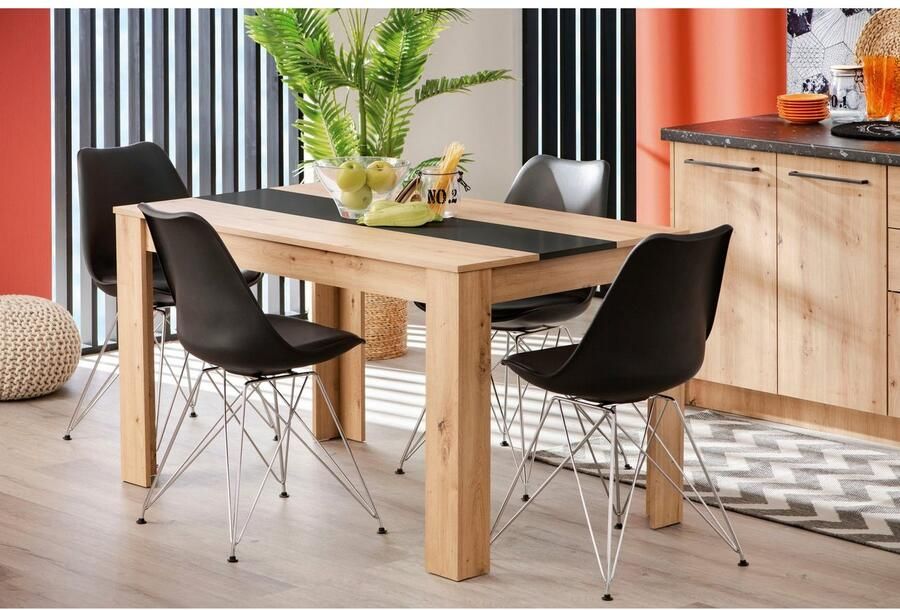 INOSIGN Eettafel DOMUS Middelste plaat in het zwart - Foto 4