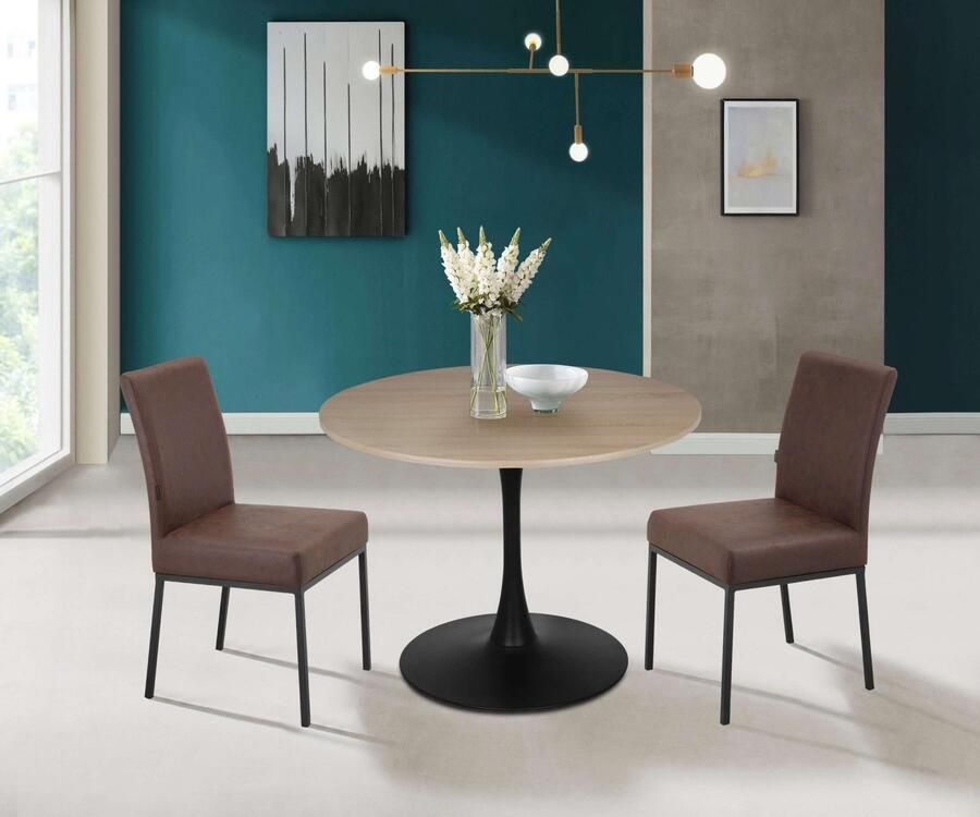 INOSIGN Eettafel Jahwe TOPSELLER! met frame van metaal keukentafel tafel (1 stuk) - Foto 3