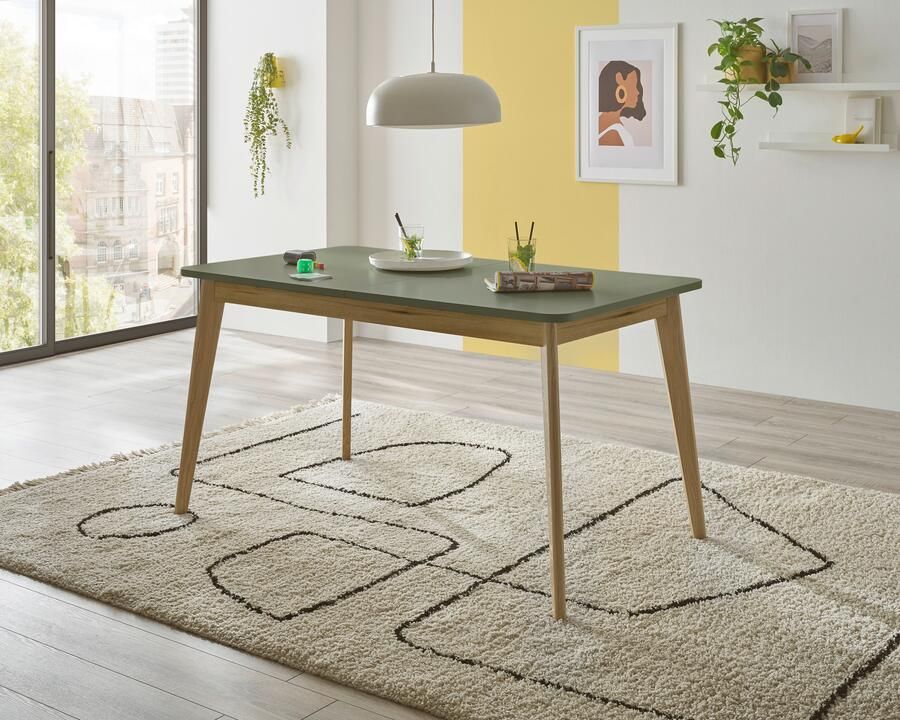 INOSIGN Eettafel MAVAS in moderne trendkleur breedte 140 180 cm (met inlegplaat) - Foto 7