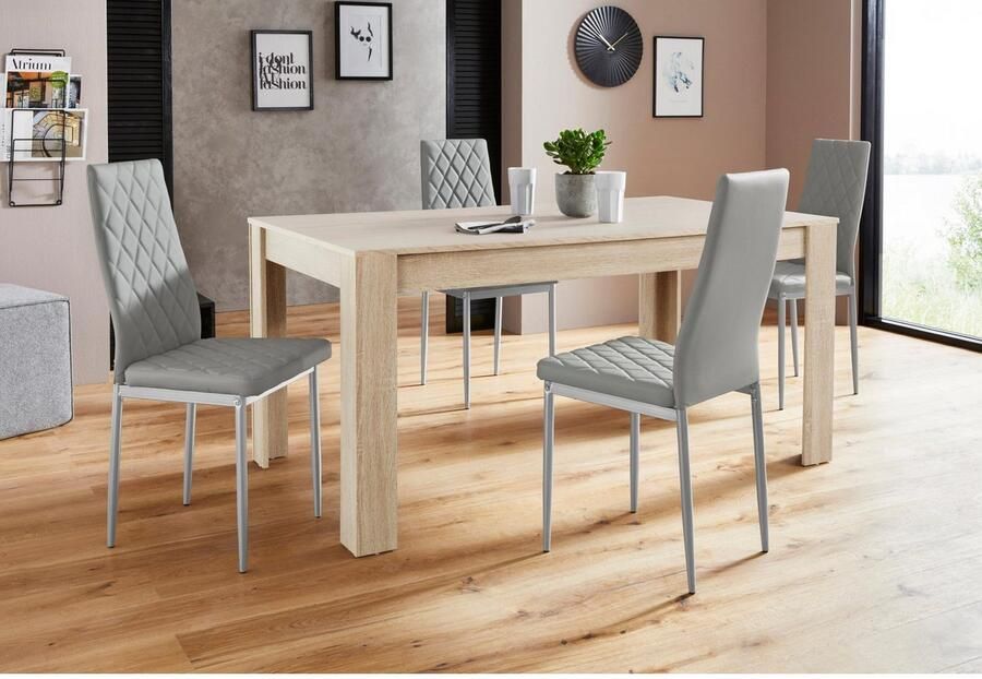 INOSIGN Eettafel Meigh TOPSELLER! van houtmateriaal breedte 160 cm - Foto 2