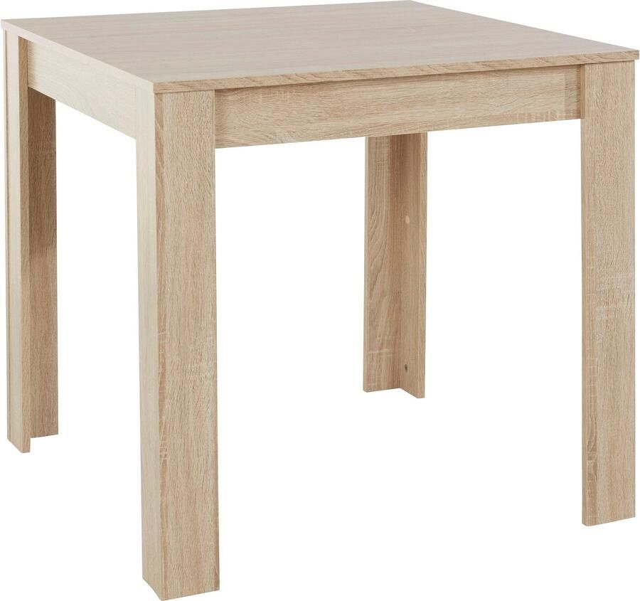 INOSIGN Eettafel Meigh TOPSELLER! van houtmateriaal breedte 80 cm - Foto 5