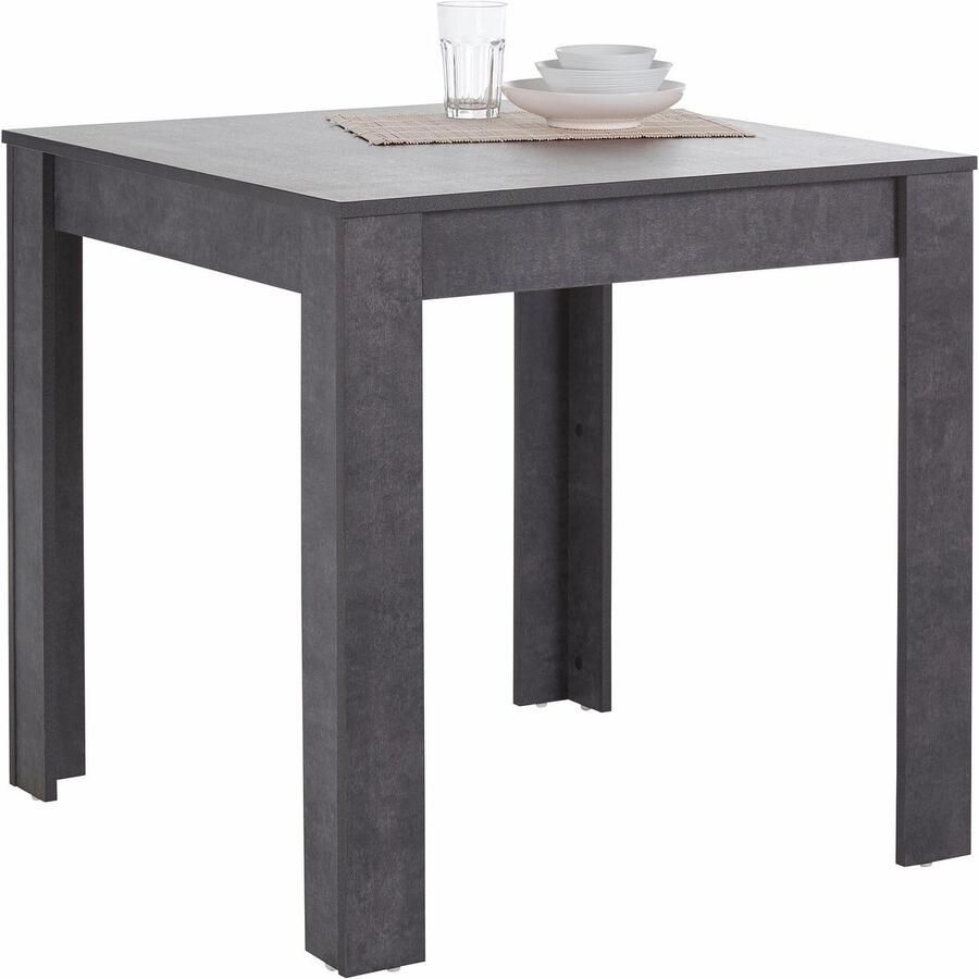 INOSIGN Eettafel Meigh TOPSELLER! van houtmateriaal breedte 80 cm