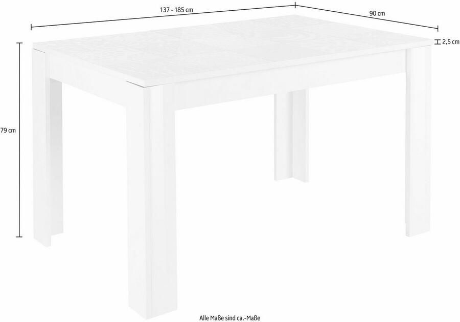 INOSIGN Eettafel Miro Breedte 180 cm met of zonder insteekbladen - Foto 7