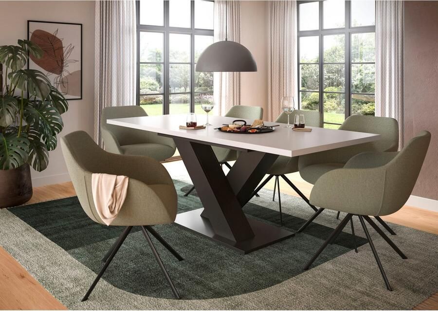 INOSIGN Eettafel Motus uitschuifbaar 150 190 cm inclusief 40 cm inlegplaat (1 stuk) - Foto 5