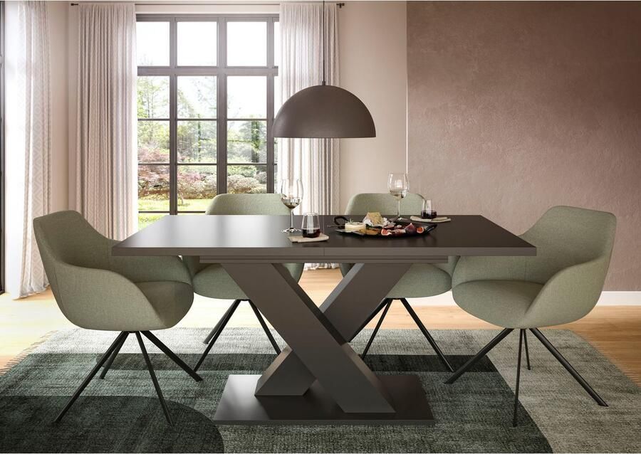 INOSIGN Eettafel Motus uitschuifbaar 150 190 cm inclusief 40 cm inlegplaat (1 stuk) - Foto 6