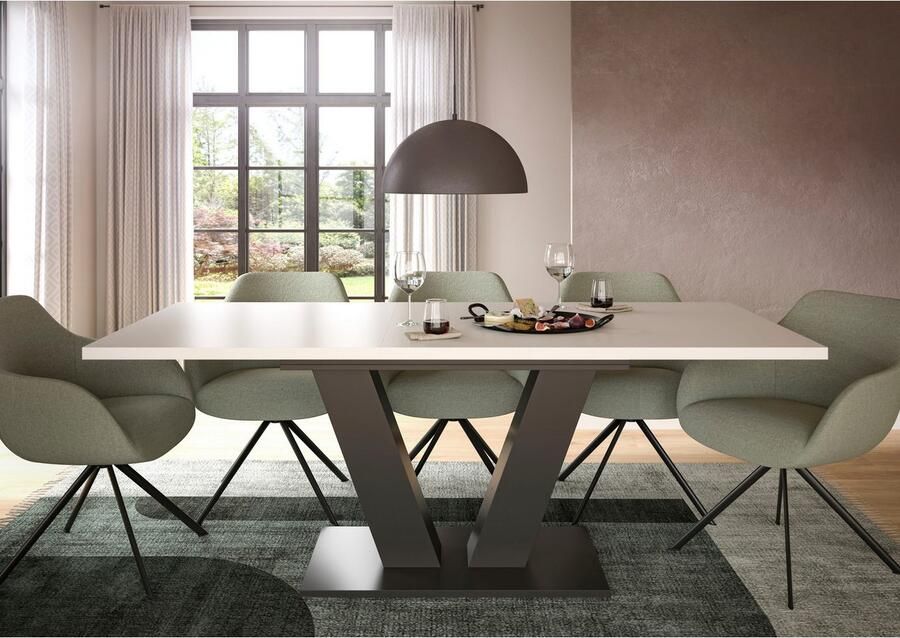 INOSIGN Eettafel Motus uitschuifbaar 150 190 cm inclusief 40 cm inlegplaat (1 stuk) - Foto 6