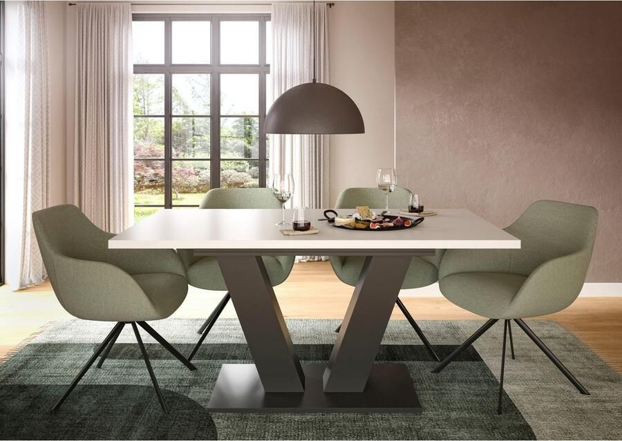 INOSIGN Eettafel Motus uitschuifbaar 150 190 cm inclusief 40 cm inlegplaat (1 stuk) - Foto 7